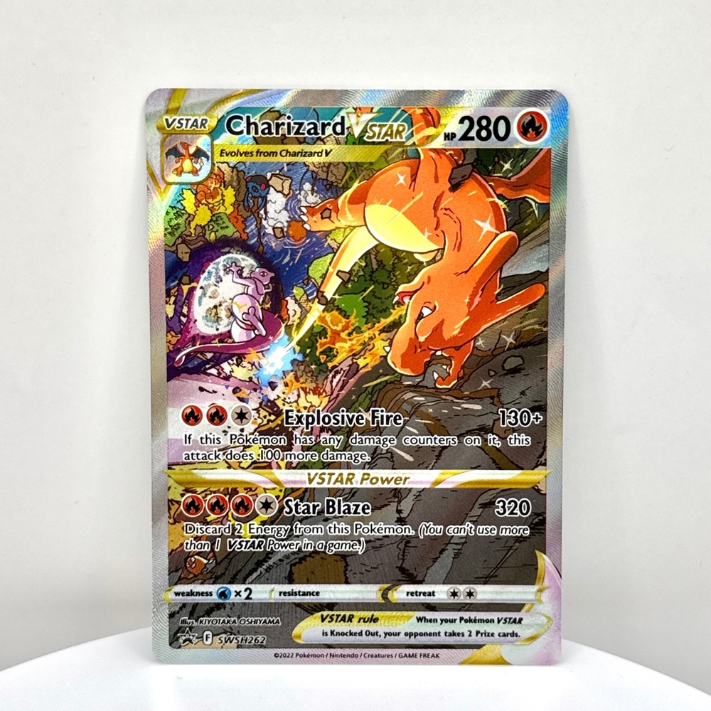 Pokemon ~ Charizard Vstar Card
